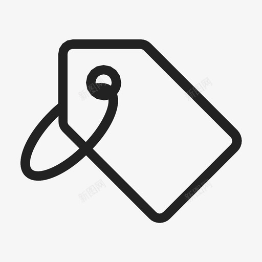 价格标签费用商店图标svg_新图网 https://ixintu.com 价格标签 商店 购物 费用