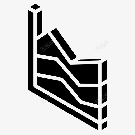 生长图图等轴测图标svg_新图网 https://ixintu.com 图 数据图 生长图 等轴测