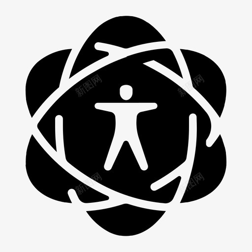 人文科学个人能源圈图标svg_新图网 https://ixintu.com 个人 人文科学 能源圈