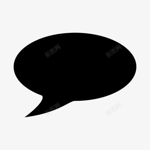 语音气泡呼喊对话图标svg_新图网 https://ixintu.com 其他 呼喊 对话 讲话 语音气泡 语音气球