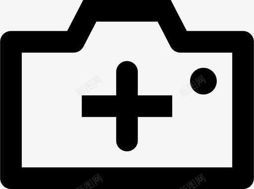 添加照相机图像照片图标svg_新图网 https://ixintu.com 图像 图片 摄影 添加照相机 照片 用户界面