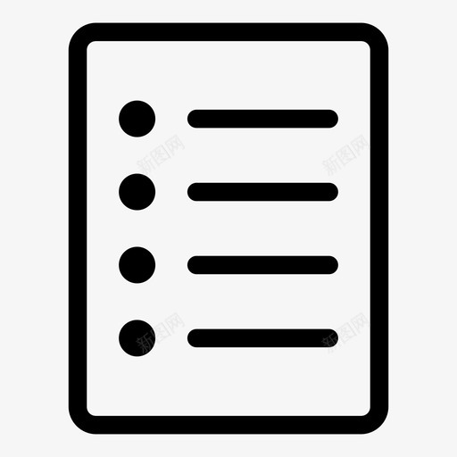 列表项目符号列表注释图标svg_新图网 https://ixintu.com 列表 注释 注释列表 项目符号列表