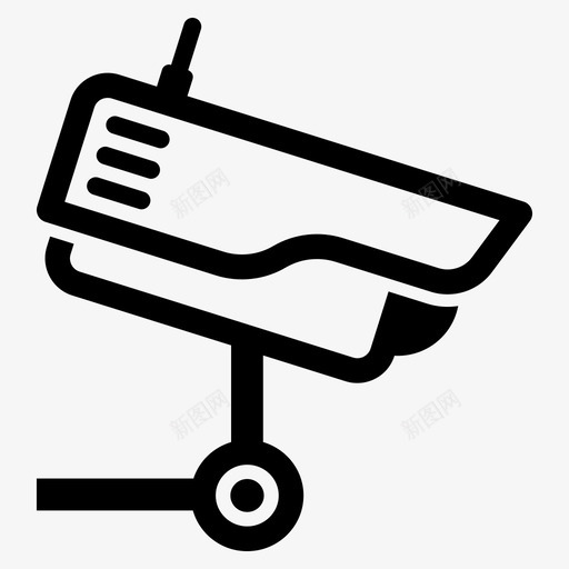 闭路电视摄像机控制安全图标svg_新图网 https://ixintu.com pixa 安全 控制 监控 视频 闭路电视摄像机