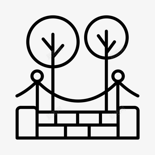 中央公园美国市中心图标svg_新图网 https://ixintu.com 中央公园 市中心 曼哈顿 纽约 美国