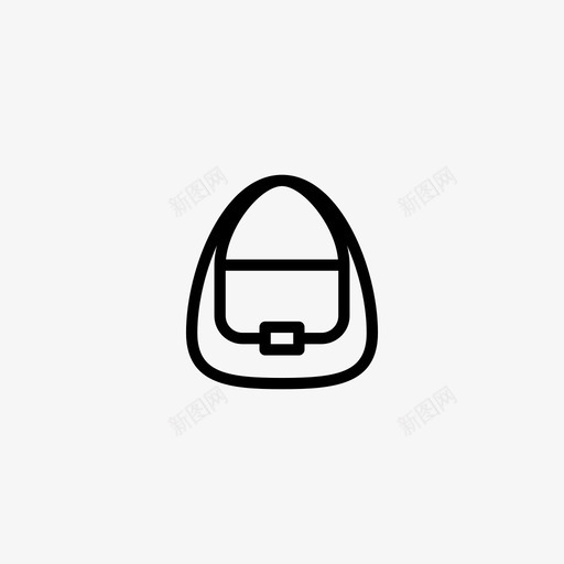 手提包配件小包图标svg_新图网 https://ixintu.com 小包 手提包 配件
