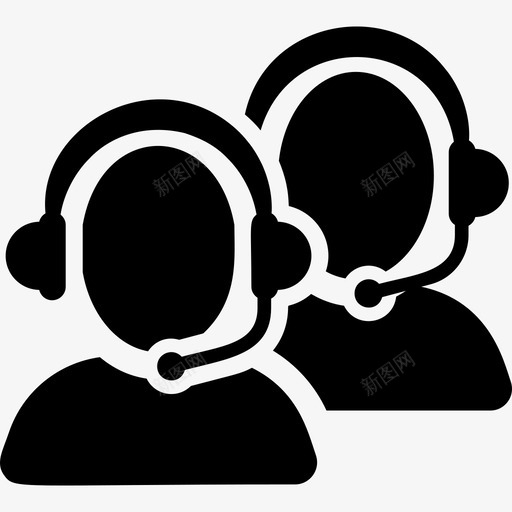 呼叫服务技术支持已满图标svg_新图网 https://ixintu.com 呼叫服务 已满 技术支持