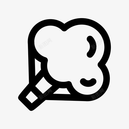 西兰花蔬菜水果和蔬菜图标svg_新图网 https://ixintu.com 水果和蔬菜 蔬菜 西兰花