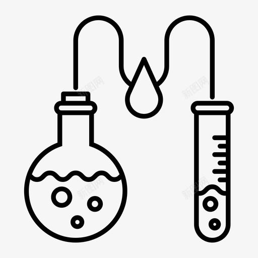 化学分析能源石油图标svg_新图网 https://ixintu.com 化学分析 石油 石油工业 能源