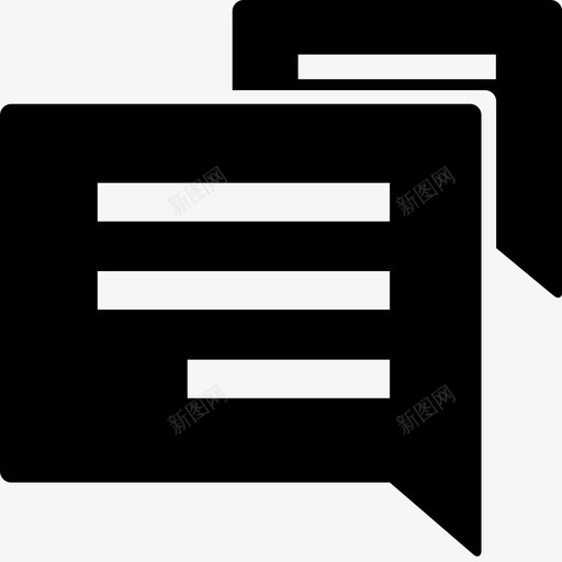 im即时聊天svg_新图网 https://ixintu.com im即时聊天