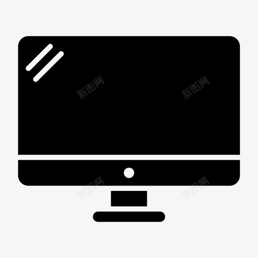 电脑电脑显示器电脑屏幕图标svg_新图网 https://ixintu.com imac 新电脑 电脑 电脑屏幕 电脑显示器