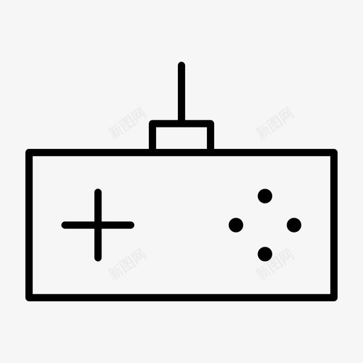 游戏板按钮控制器图标svg_新图网 https://ixintu.com 按钮 控制器 控制面板薄 游戏 游戏板 游戏面板
