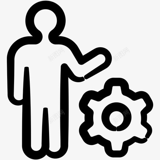 员工雇主inkybusiness第2卷图标svg_新图网 https://ixintu.com inkybusiness第2卷 员工 雇主