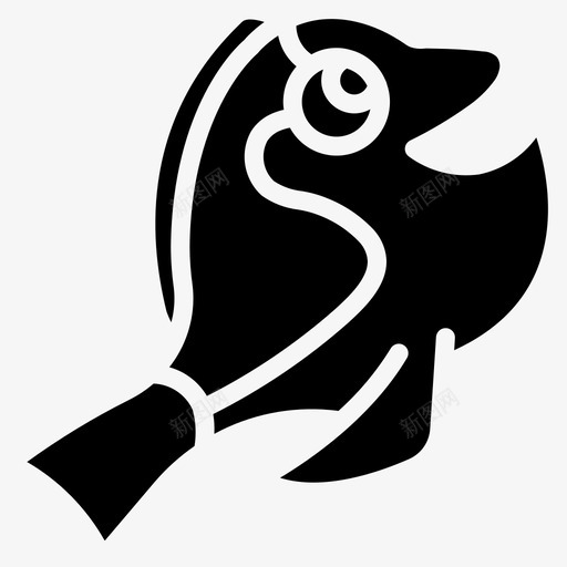 多莉电影海底总动员图标svg_新图网 https://ixintu.com 多莉 海底总动员 电影 电影3固体 鱼