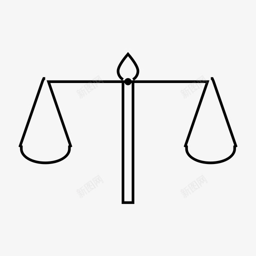 公正公平诚实图标svg_新图网 https://ixintu.com 公平 公正 公正尺度 尺度 法律 诚实