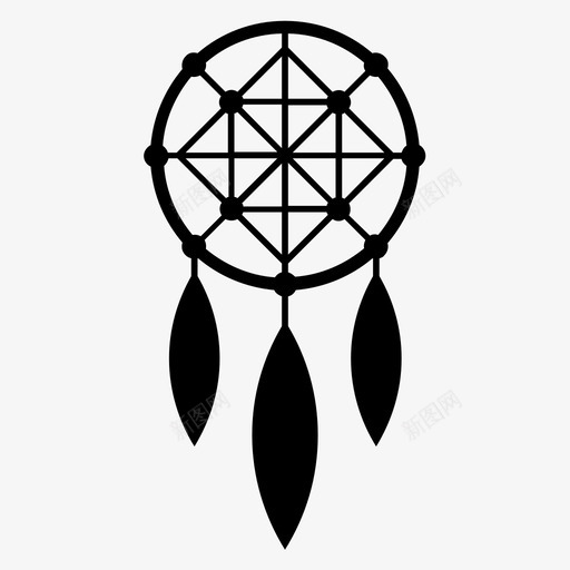 捕梦者魔法萨满图标svg_新图网 https://ixintu.com 捕梦者 萨满 魔法