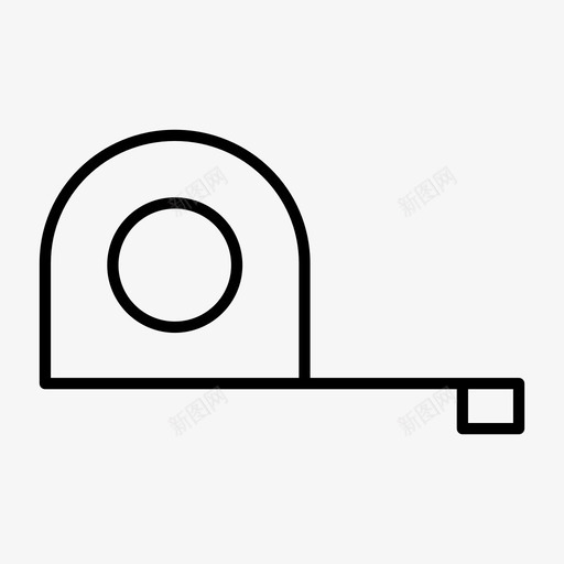 卷尺仪表轮盘赌图标svg_新图网 https://ixintu.com 仪表 卷尺 工具 薄工具 轮盘赌