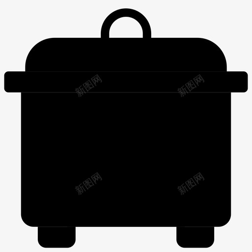慢锅电器家用电器图标svg_新图网 https://ixintu.com 家用电器 家用电器概述 慢锅 电器