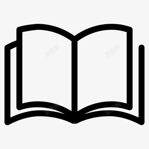 阅读读书学习图标svg_新图网 https://ixintu.com 学习 学校 教学 网络用户界面 读书 阅读