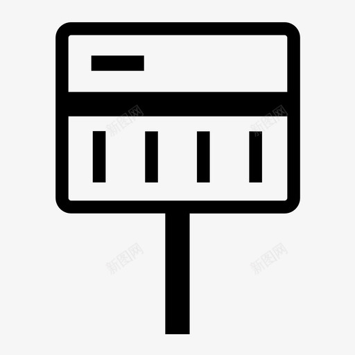 公交站svg_新图网 https://ixintu.com 公交站