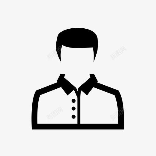 男化身父亲图标svg_新图网 https://ixintu.com 人 化身 女人和其他化身 父亲 男 男人 衬衫