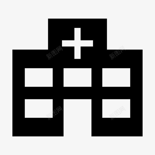 医院卫生服务医院大楼图标svg_新图网 https://ixintu.com 医院 医院大楼 医院服务 卫生服务 超受欢迎