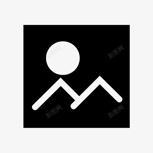 美图svg_新图网 https://ixintu.com 美图 填充 单色 简约
