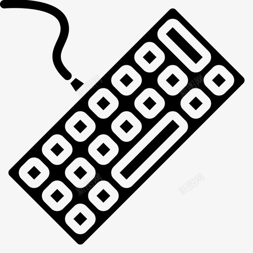键盘电器家用电器图标svg_新图网 https://ixintu.com 家用电器 电器 键盘