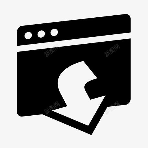出口应用软件图标svg_新图网 https://ixintu.com 出口 办公用品 应用 软件