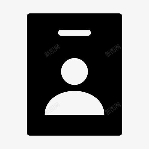 身份证身份证件个人资料图标svg_新图网 https://ixintu.com 个人资料 所有 身份证 身份证件