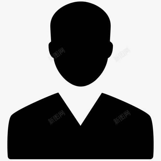商人高管经理图标svg_新图网 https://ixintu.com 专业人士 商业偶像 商人 经理 高管