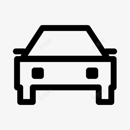 汽车(新)svg_新图网 https://ixintu.com 汽车(新)