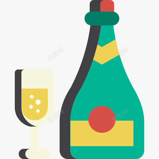 champagnesvg_新图网 https://ixintu.com champagne