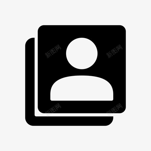 切换帐户多个人员图标svg_新图网 https://ixintu.com 人员 切换帐户 多个 多媒体图标 用户