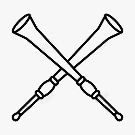 呜呜祖拉冠军号角图标svg_新图网 https://ixintu.com 冠军 号角 呜呜祖拉 响亮