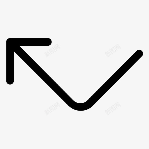 重定向箭头转接图标svg_新图网 https://ixintu.com 反弹 未接来电 清晰箭头 箭头 转接 重定向