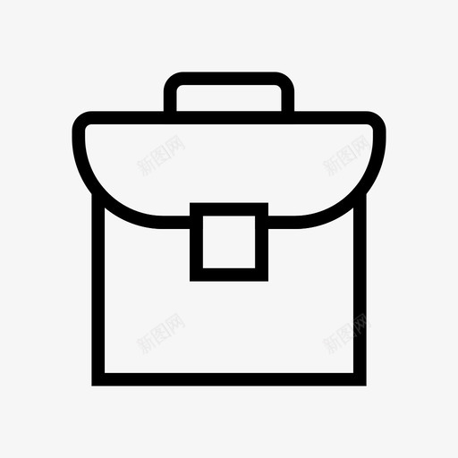 包公文包金融图标svg_新图网 https://ixintu.com 公文包 包 行李 金融 钱袋图标