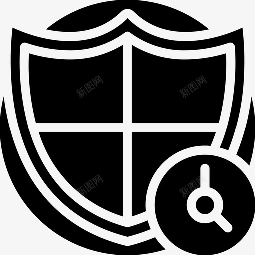 防病毒基本扫描图标svg_新图网 https://ixintu.com 基本 基本3固体 扫描 防护 防病毒