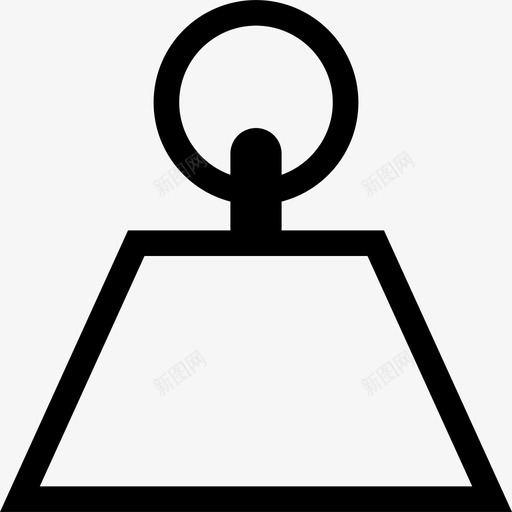 重量壶铃千克图标svg_新图网 https://ixintu.com 千克 壶铃 微小 质量 重量