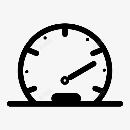 仪表板进度速度表图标svg_新图网 https://ixintu.com 仪表板 汽车应用程序图标 进度 速度表 重量