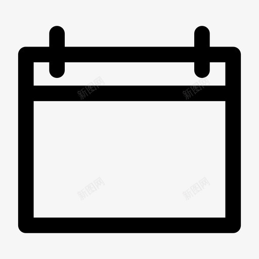 日历日日期图标svg_新图网 https://ixintu.com 业务2粗体 事件 墙 日 日历 日期 月