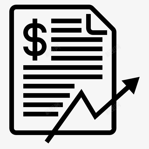 业务单据业务报表销售数据图标svg_新图网 https://ixintu.com 业务单据 业务报表 销售报表 销售数据