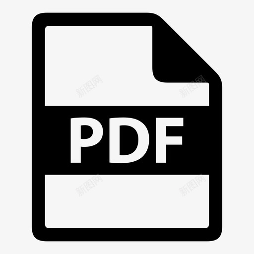 pdf文件文件格式图标svg_新图网 https://ixintu.com pdf 文件 文件格式 文件类型