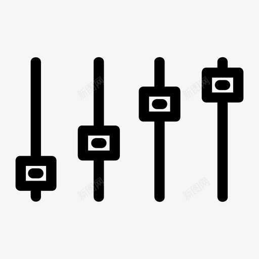 控件选项面板图标svg_新图网 https://ixintu.com 控件 设置 选项 面板 首选项