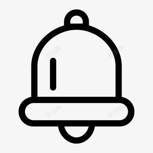 通知铃铃响图标svg_新图网 https://ixintu.com 呼叫 通知 铃 铃响