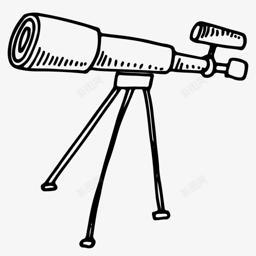 望远镜太阳系太空图标svg_新图网 https://ixintu.com 太空 太阳系 宇宙 望远镜 空间技术