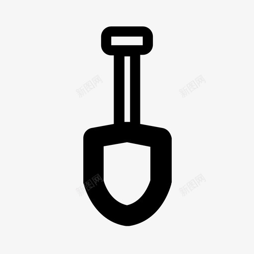 黑桃工具基本图标3svg_新图网 https://ixintu.com 基本图标3 工具 黑桃