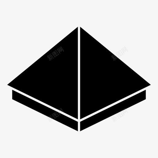 屋顶建筑家图标svg_新图网 https://ixintu.com 家 屋顶 建筑 形状 房子
