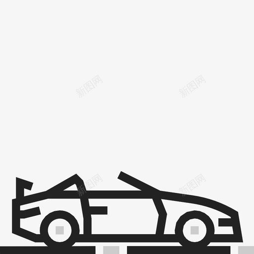 汽车公路跑车图标svg_新图网 https://ixintu.com 公路 汽车 跑车