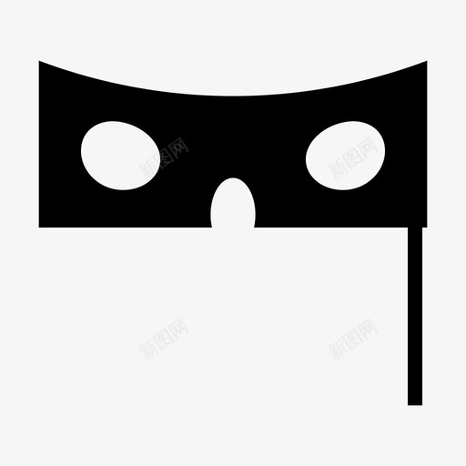 面具伪装眼罩图标svg_新图网 https://ixintu.com 伪装 眼罩 秘密 隐私 面具