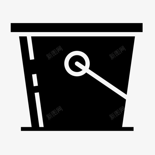 桶容器油漆桶图标svg_新图网 https://ixintu.com 容器 桶 水 水桶 油漆桶 清洁内务标志符号